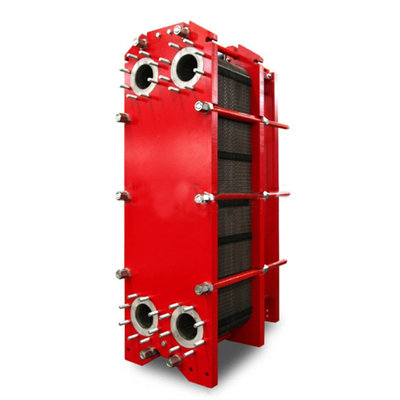 BH100 Plat stainless steel dan frame Liquid Cooling Heat Exchanger Gasket Plate Heat Exchanger Dengan Standar Tinggi