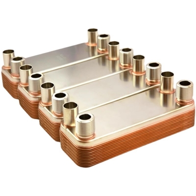 BL100 Series Tembaga Diputar Panas Exchanger Panas Evaporator