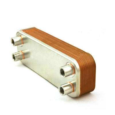 Stainless Steel Tembaga dilas Penukar Panas Marine Engine Oil Cooler