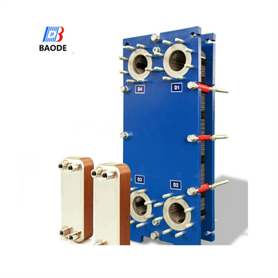 Standar Titanium Plate Heat Exchanger Ganti SWEP efisiensi tinggi