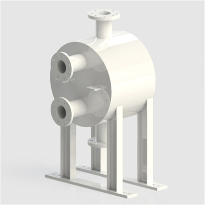 Air pendingin untuk minyak termal dan lempeng air dan Shell Exchanger Oil Condenser