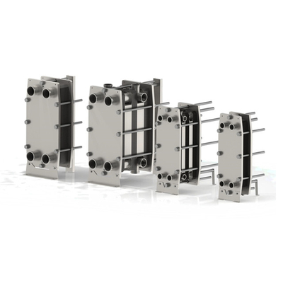 Stainless Steel Sanitary Plate Heat Exchanger Pasteurizer Untuk Susu Digunakan