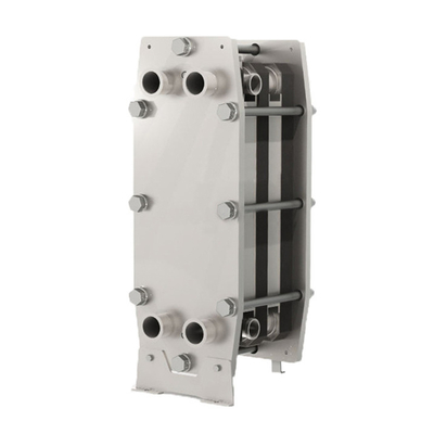 Susu Cooler Pasteurisasi Plate Heat Exchanger dengan SS316L untuk Industri Pangan