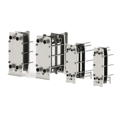 Susu Cooler Pasteurisasi Plate Heat Exchanger dengan SS316L untuk Industri Pangan