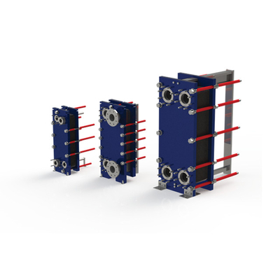 Custom Semi-Welded Plate Heat Exchanger Gasket Titanium Marine