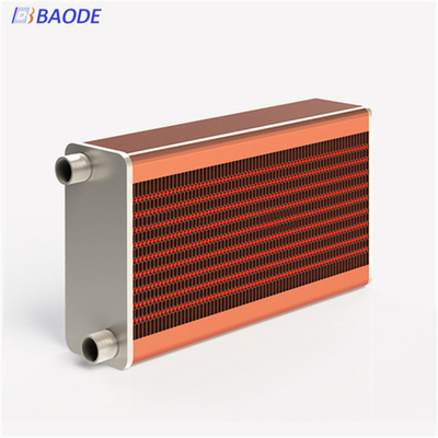 Cross Flow Heat Exchanger AC Evaporator Condenser AC Pertukaran panas