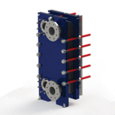 Custom Semi-Welded Plate Heat Exchanger Gasket Titanium Marine