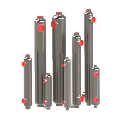 Pabrik Jual Langsung Peralatan Kolam Renang Baja tahan karat Tubular Water Heat Exchanger