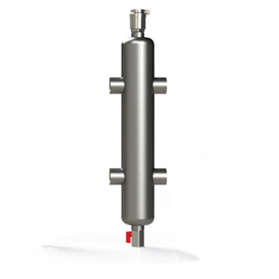 Stainless Steel Hydraulic Water Pressure Separator Untuk Pemanasan Lantai
