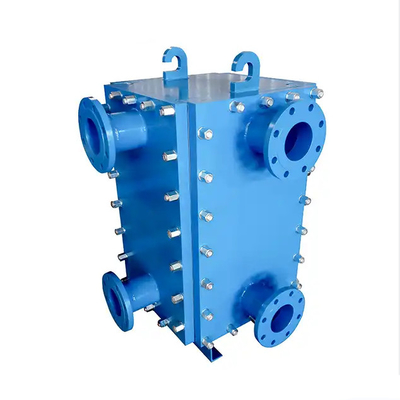 Titanium High Temperature Full Welded Compabloc Plate Heat Exchanger untuk Uap