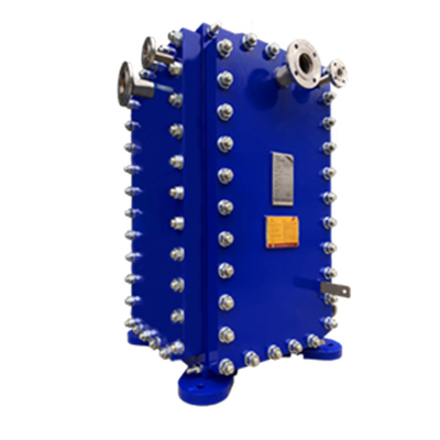 Compabloc All welded plate heat exchanger untuk pabrik pengkondensasi susu dan kilang minyak