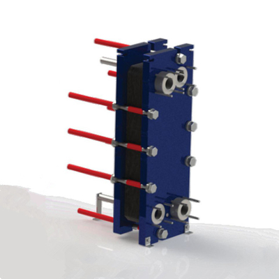 Cross Flow Semi-Welded Gasket Plate Heat Exchanger dalam Petrokimia
