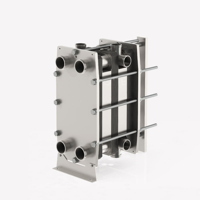 Pasteuriser Susu Cairan Stainless Steel Industrial Sanitasi Panas Gasket Plate Pertukaran Panas