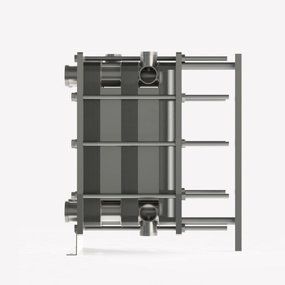 Pasteuriser Susu Cairan Stainless Steel Industrial Sanitasi Panas Gasket Plate Pertukaran Panas