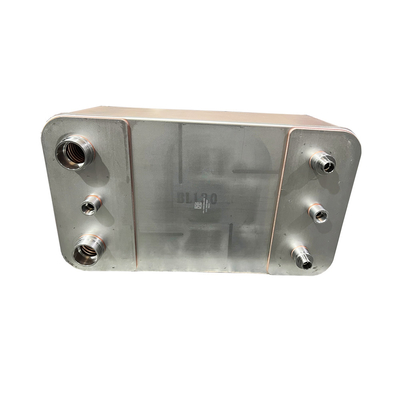 Stainless Steel Heat Exchanger Plat Heat Exchanger BPHE Untuk Pendingin Cairan