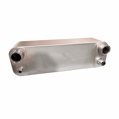 Plate Heat Exchanger Brazed Stainless Steel Brazed Plate Heat Exchanger untuk Sistem Air Minum