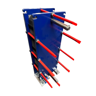 Pencuci minyak laut Mesin Gasket Plate Type Heat Exchanger untuk penggantian