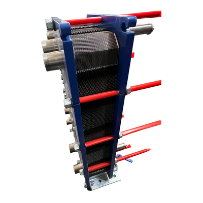 Pertukangan panas plat gasket stainless steel Semi welded untuk sistem pendingin air laut
