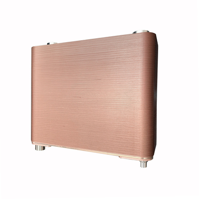 Pemanas Kondensator Evaporatif Industri Chiller Resistensi Suhu Tinggi Pertukaran Panas Plat Las