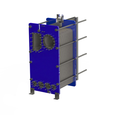 Gasket Plate Heat Exchanger Evaporator Plate Heat Exchanger dari stainless steel
