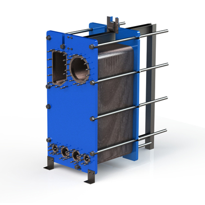 Industri Kelautan stainless steel 304/316L Piring pemisah panas penukar evaporator
